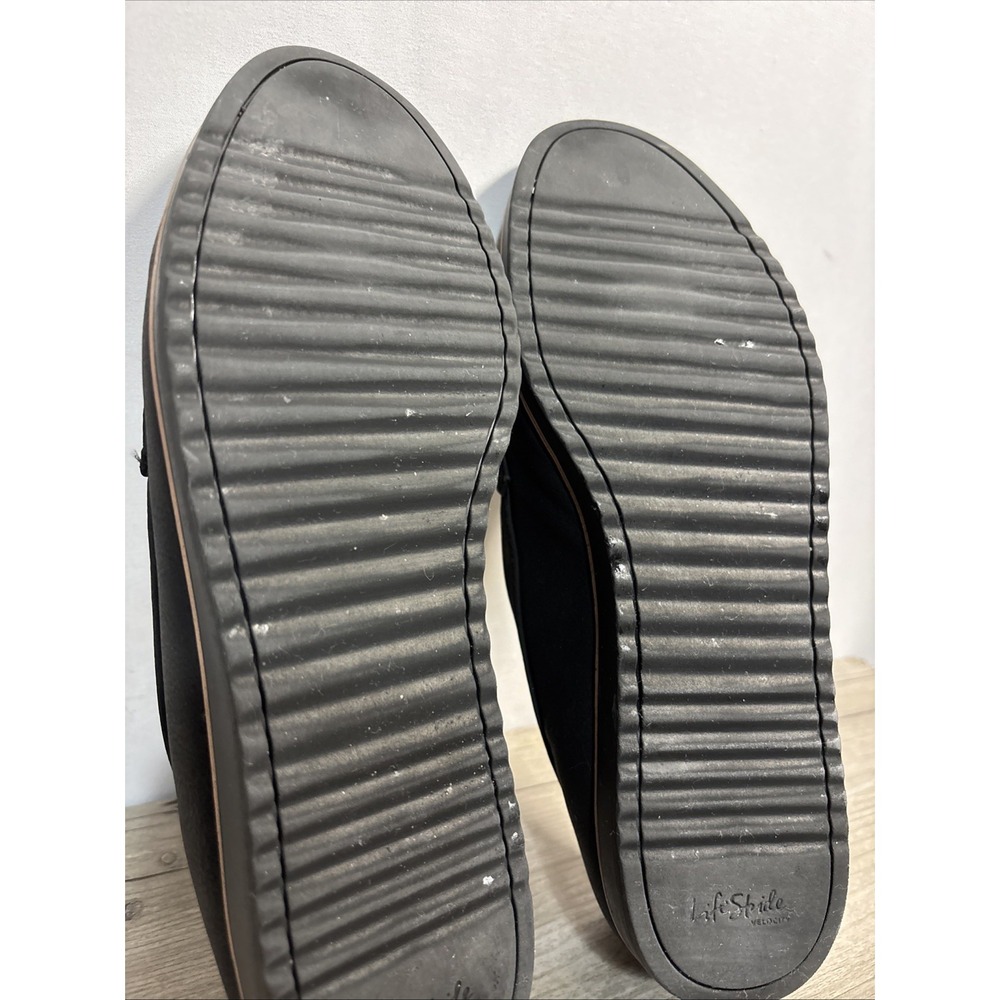 Life Stride Zee Loafer Simply Comfort Black Slip on Loafers Size 7.5 - Picture 9 of 11